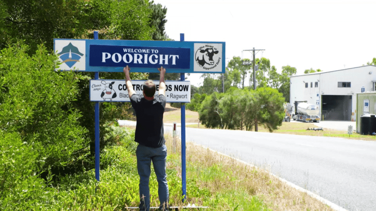 Poowong community changes town name to 'Pooright' for Gut Health Month - ABC News