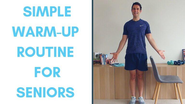 Standing Warm-Up Routine For Seniors (Do before undertaking exercise) | More Life Health