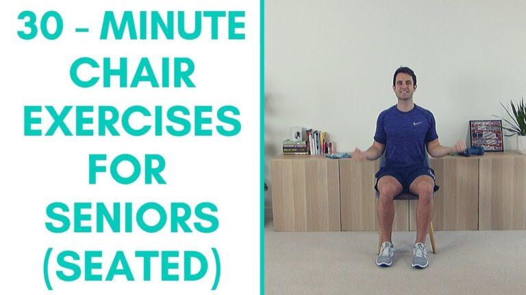 Whole Body Chair Exercise For Seniors (30 Minutes) | More Life Health