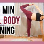30 min Full Body Yoga Toning - Intermediate Vinyasa Yoga