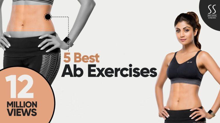 5 Best Ab Exercises | The Art of Strengthening | Shilpa Shetty Kundra
