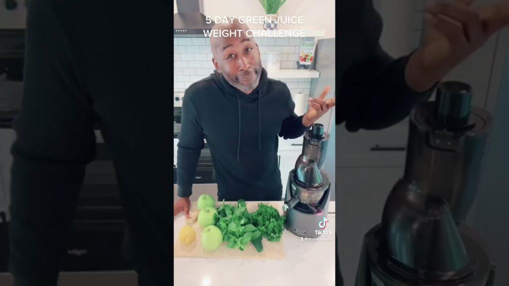 5 DAY GREEN JUICE WEIGHT LOSS CHALLENGE #health #wellness #juicing #weightloss #kuvings