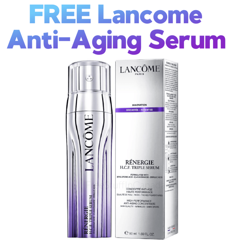 FREE Lancôme Anti-Aging Serum!