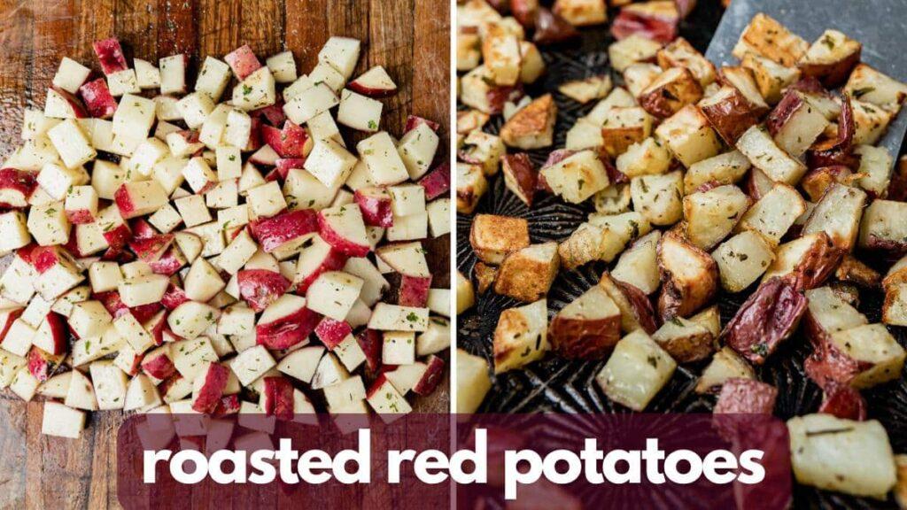 Roasted Red Potatoes Recipe {Oven Baked with Crispy Skin}