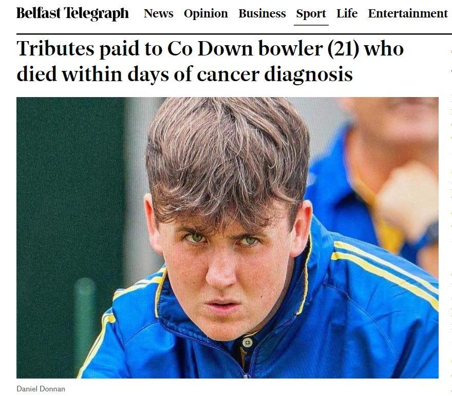 Testicular Turbo Cancer in Young Athletes? Diagnosis to Death in Days or Weeks. COVID-19 mRNA Vaccine Spike Protein Injury to the Testes - Global ResearchGlobal Research - Centre for Research on Globalization