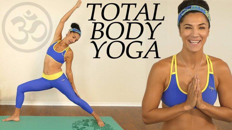 Total Body Weight Loss Yoga – Beginners to Intermediate Yoga Workout w/ Sanela