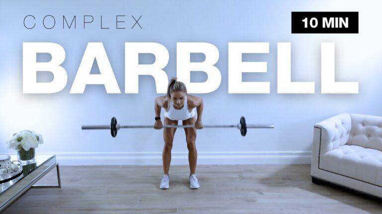 10 MIN BARBELL COMPLEX WORKOUT // with Dumbbell Alternative