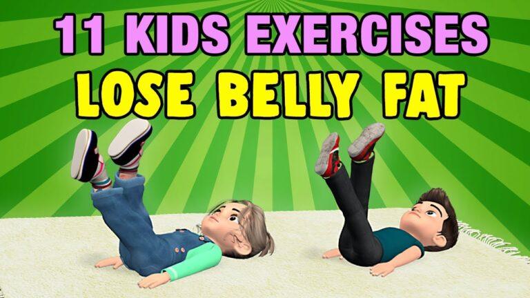 11 Kids Exercises To Lose Belly Fat At Home