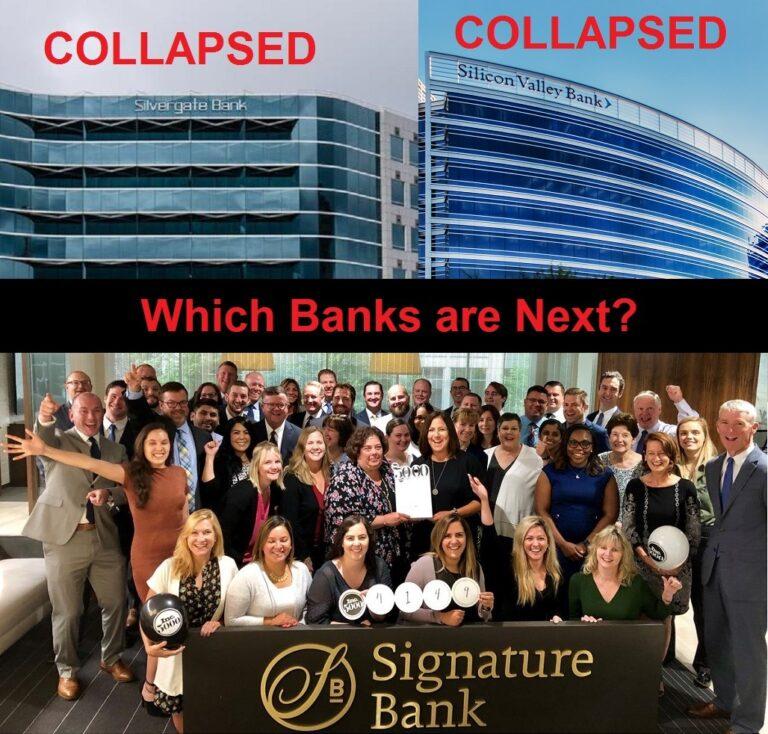 2nd FDIC-Insured Bank in 3 Days COLLAPSES! Bank Runs, Trading Halted on Some Banks