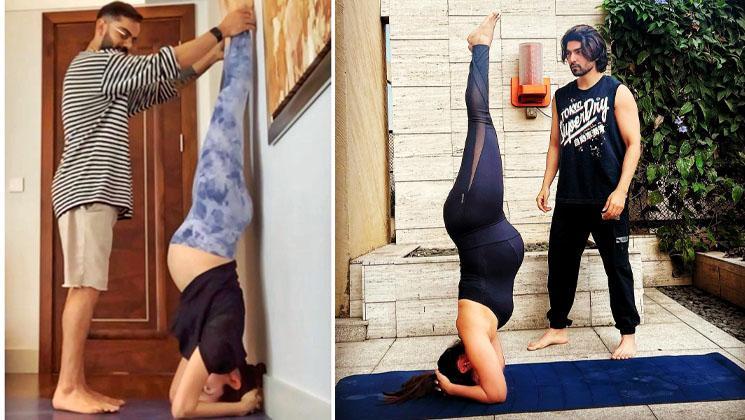Celebs who performed Yoga asanas during pregnancy