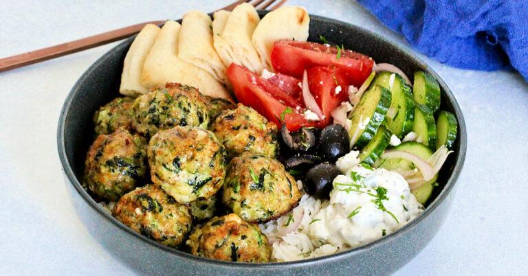 Greek Chicken Meatballs