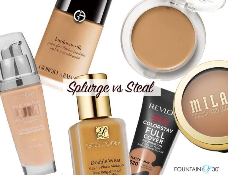 Splurge Vs. Steal: The Best Anti-Aging Makeup Foundations Edition
