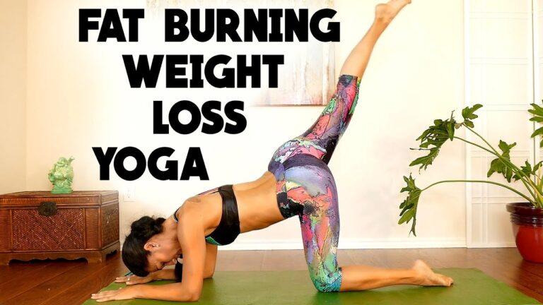 Yoga for Weight Loss & Belly Fat, Complete Beginners Fat Burning Workout at Home, Exercise Routine