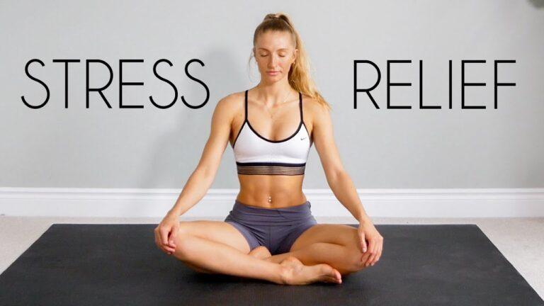 20 min Full Body STRETCH/YOGA for STRESS & ANXIETY Relief