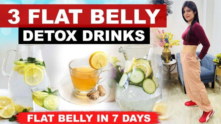 3 Flat Belly Detox Drinks |Fast Weight Loss| Lose weight fast Diet Plan| Dr.Shikha Singh weight loss