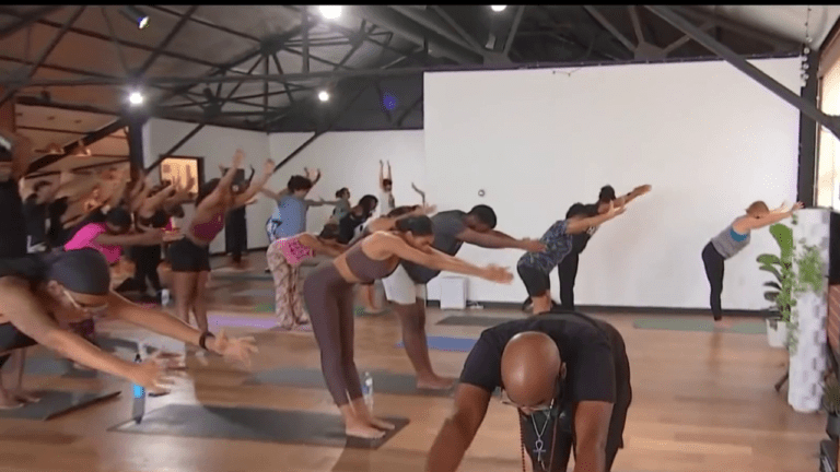 Black and Latinx-Owned Yoga Studio Opens its Doors in South LA – NBC Los Angeles