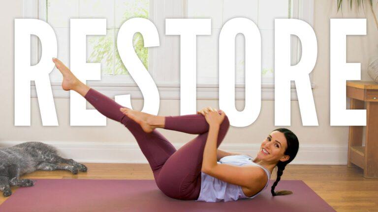 Core + Restore | 27-Minute Yoga For Your Core