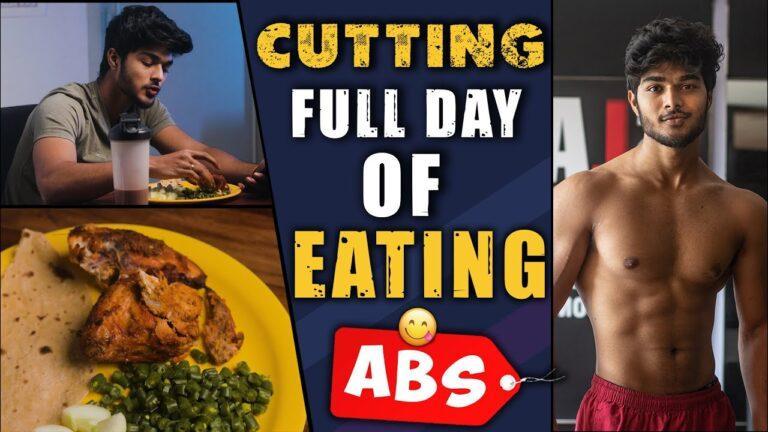 FREE CUTTING DIET PLAN 🔥 - Full Day Of Eating For 6-Pack!! 🏋️‍♂️ (1100 CALORIES!)