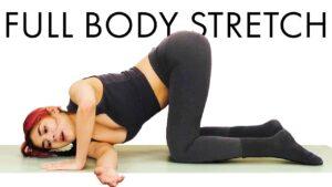 Yoga Full Body Stretching Routine, Beginners Restorative Flow! Post Workout, Muscle Soreness Relief