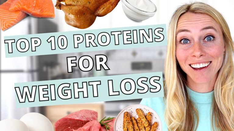 10 Best High Protein Foods For WEIGHT LOSS