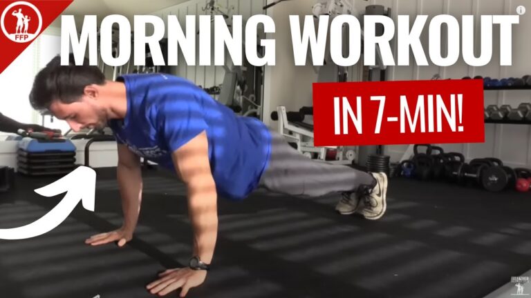 7-Minute Morning Workout Routine For Men (Boost Your Metabolism)