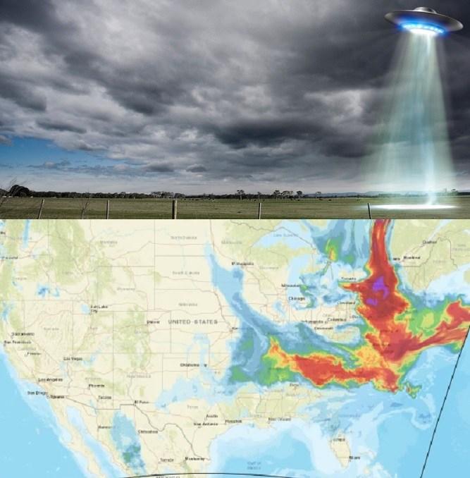 Are Canadian Wildfires Caused by Energy Weapons? Are “UFOs” Behind This?