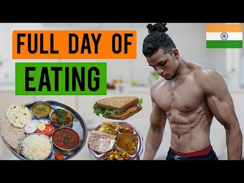 Full Day of Eating - Fat Loss 🇮🇳 | Indian Bodybuilding Diet