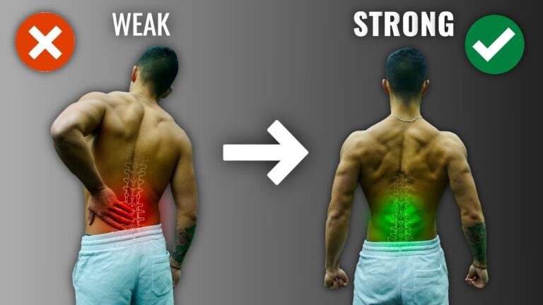 How To Get A Strong Lower Back The RIGHT Way (4 Must Do Exercises)