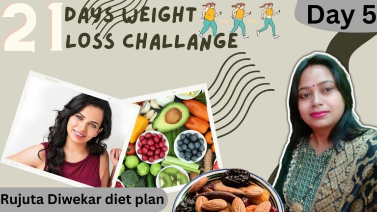 Rujuta diwekar diet plan for weight loss | Rujuta diwekar diet plan | what I eat in a day | day - 5