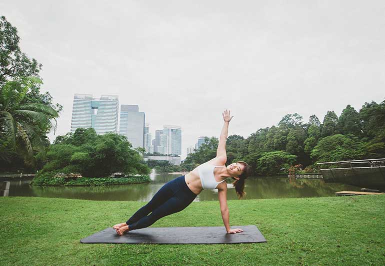 5 Yoga Poses You Can Do Right Now To Strengthen Your Core
