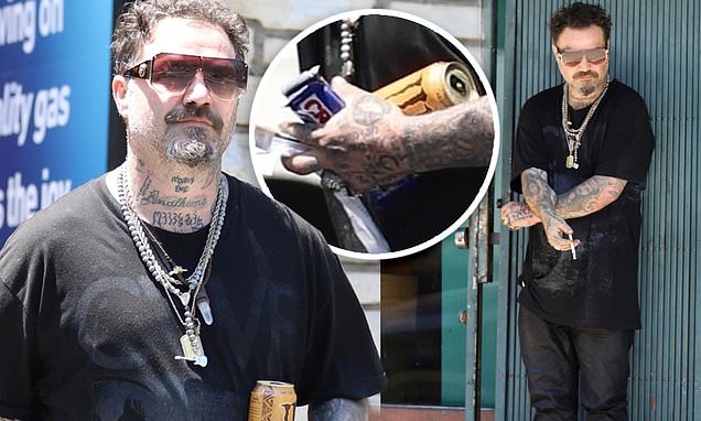 Bam Margera spotted in LA ahead of alleged road trip to Las Vegas... after leaving detox center | Daily Mail Online