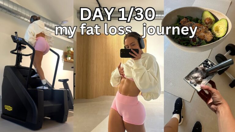 DAY 1/30 OF MY FAT LOSS JOURNEY: What I Eat & How I Train In A Day