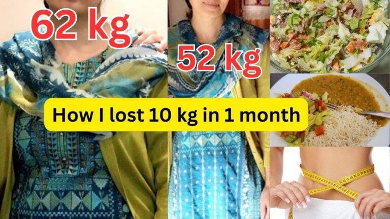 How I Lost 10 kg At Home | My Weight Loss Journey From 62 to 52kg