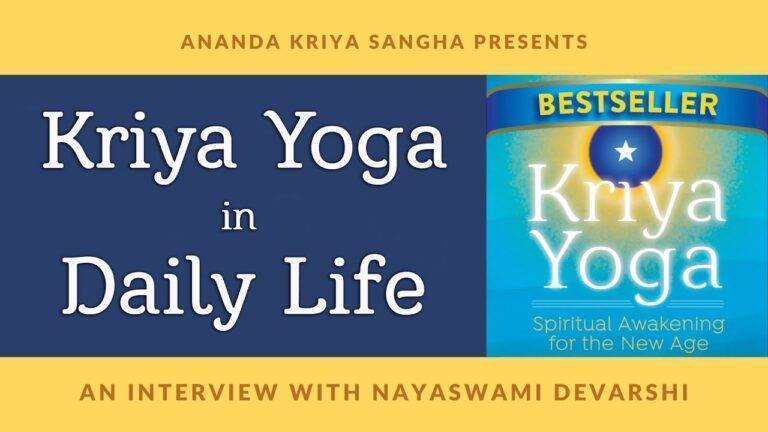 How Kriya Yoga Meditation Can Transform Your Daily Life — Ananda