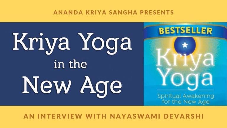 Kriya Yoga Meditation in the New Age — Ananda