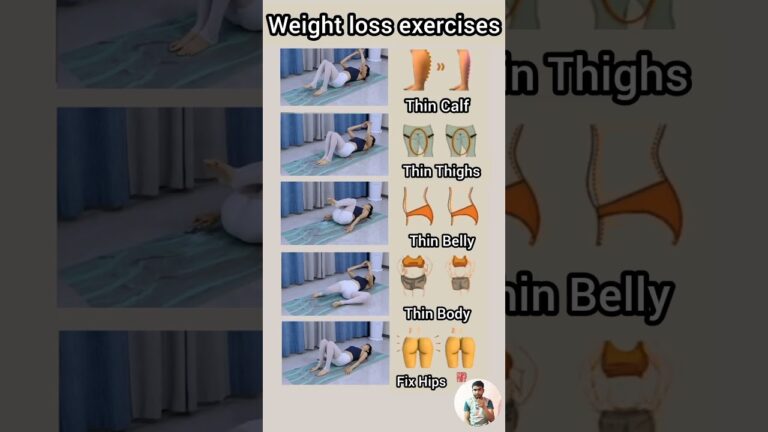 weight loss exercises at home#yoga #weightloss #fitnessroutine #shorts