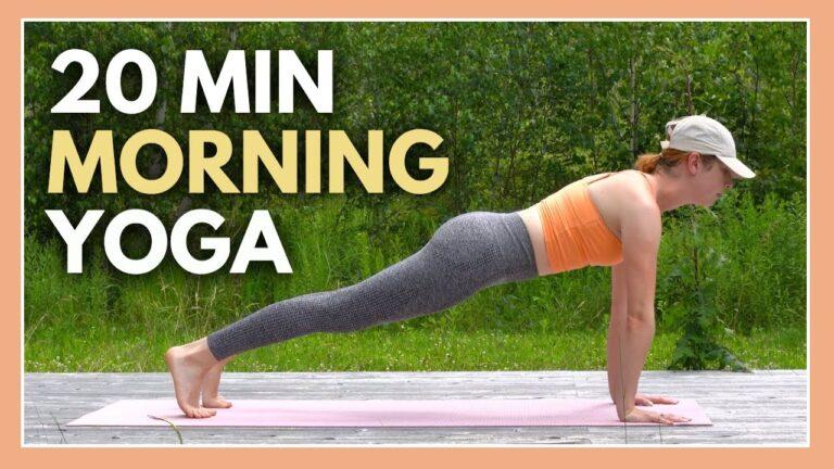 20 min Morning Yoga Workout - Energy Boosting Yoga Flow