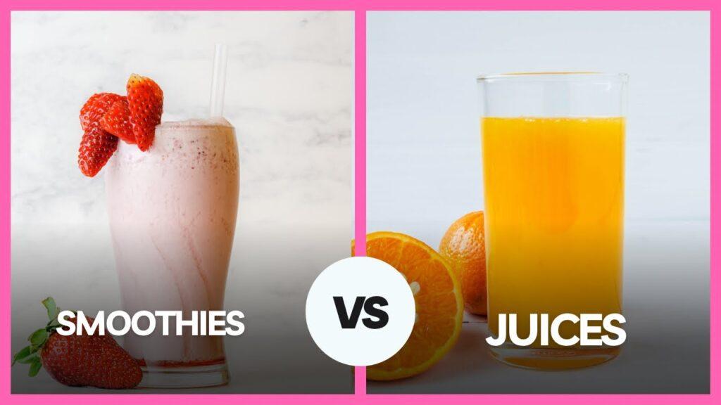 Discover the Key Differences: Smoothies vs Juices