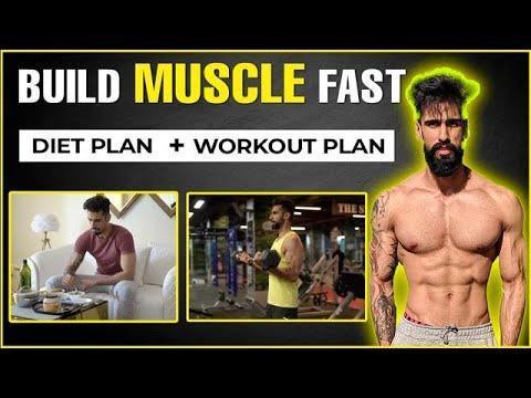 FREE Diet & Workout Plan TO BUILD MUSCLE (With PDF) | Abhinav Mahajan