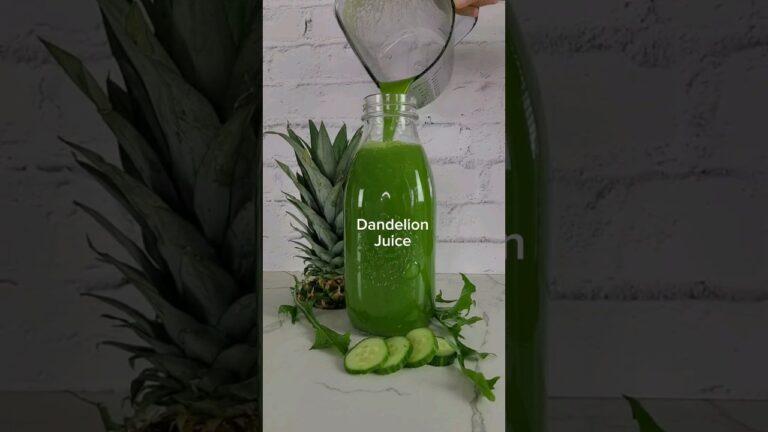 Green Juice For Gut Health, Anti-inflammatory #juicing #juicerecipe #healing