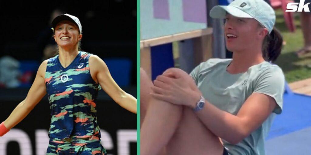 Iga Swiatek tries her hand at yoga in Montreal ahead of the Canadian Open