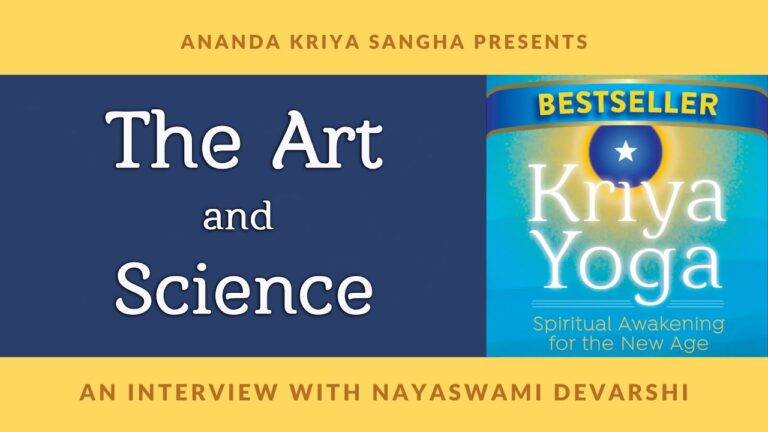 The Art and Science of Kriya Yoga Meditation — Ananda