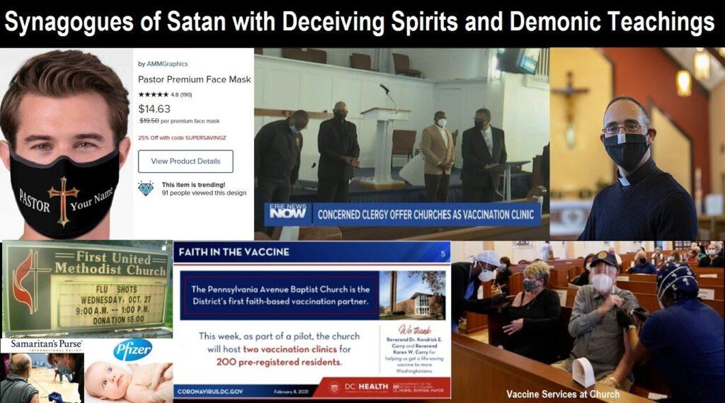 Christian Leaders Are Teaching Doctrines of Demons in Their Synagogues of Satan Called “Churches”