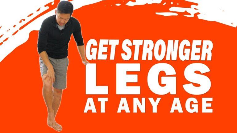Leg Strengthening Workout for Beginners and Seniors