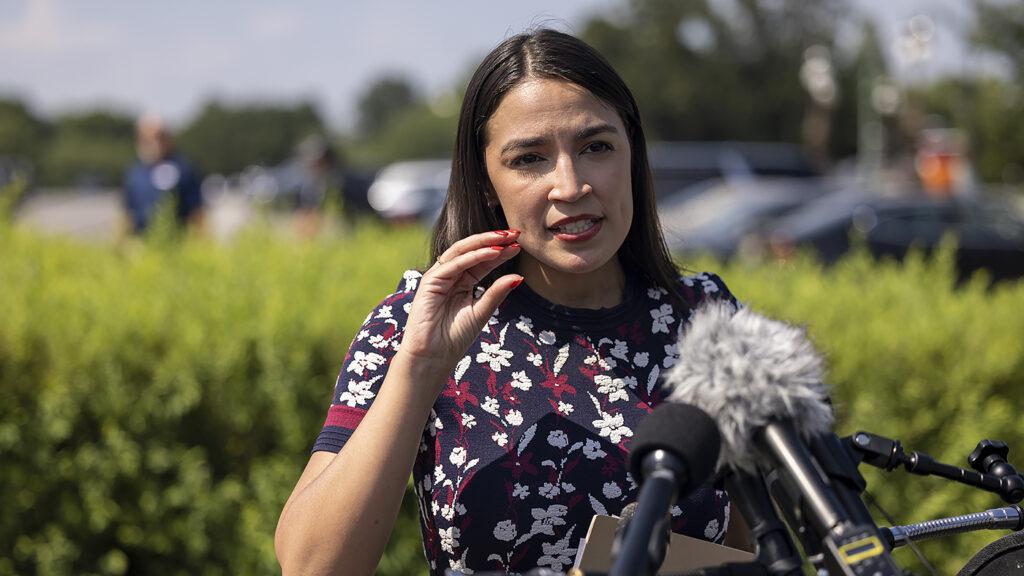 Ocasio-Cortez treads carefully with Biden ahead of 2024
