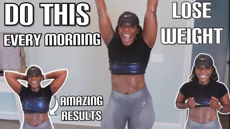 DO THIS EVERY MORNING TO LOSE WEIGHT! BODY FOR DAYS CHALLENGE! STEPS AT HOME!