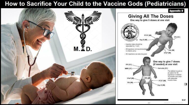 Murderous Medical Doctors: How Pediatricians Kill Babies with Multiple Vaccines in One Office Visit