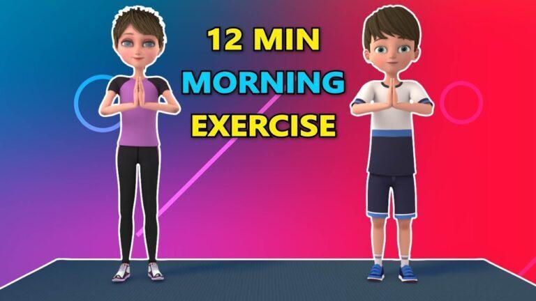 10 MIN MORNING EXERCISE FOR KIDS - ENERGY BOOST WORKOUT