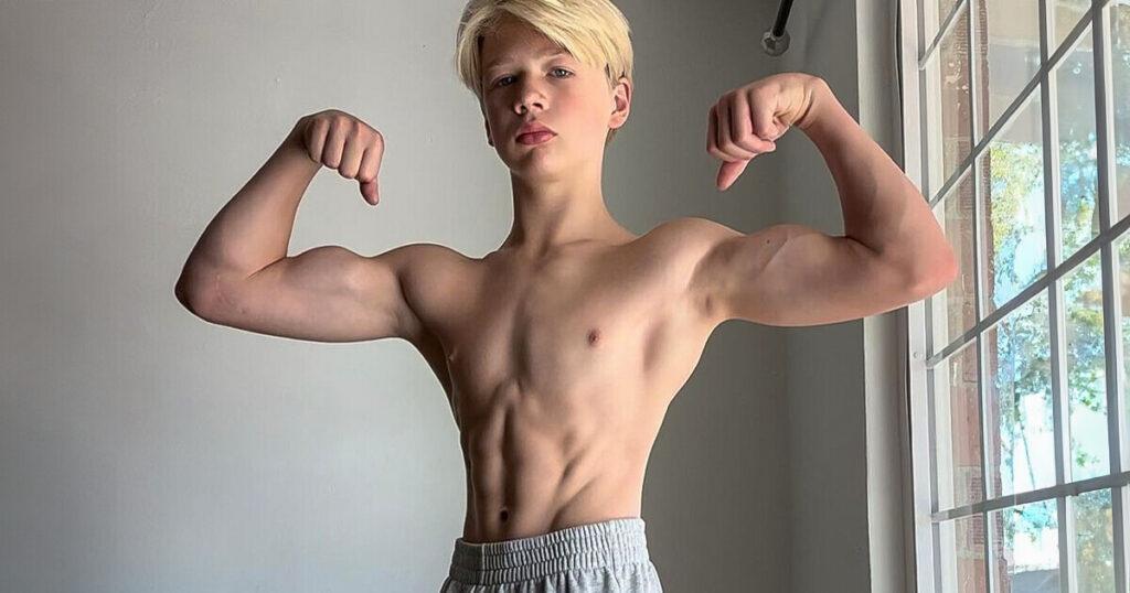 13-Year-Old Bodybuilding Phenomenon Is Sparking Heated Controversy Across Social Media