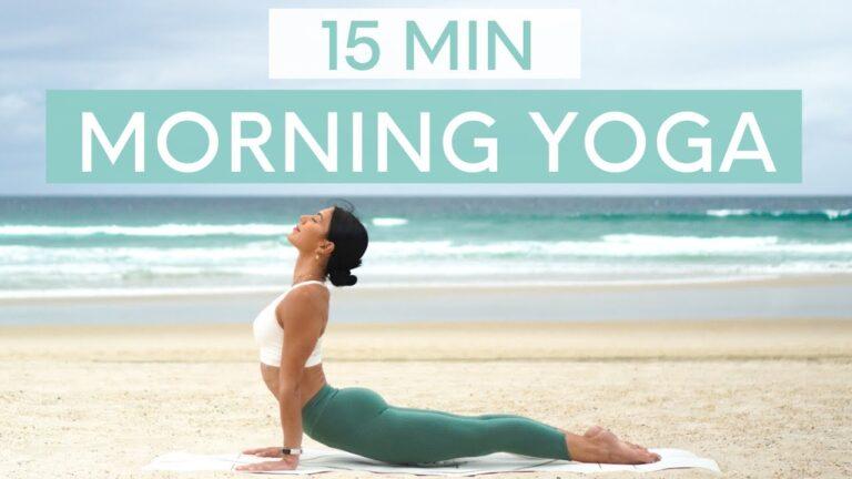 15 MIN MORNING YOGA FLOW || Wake Up & Feel Energised